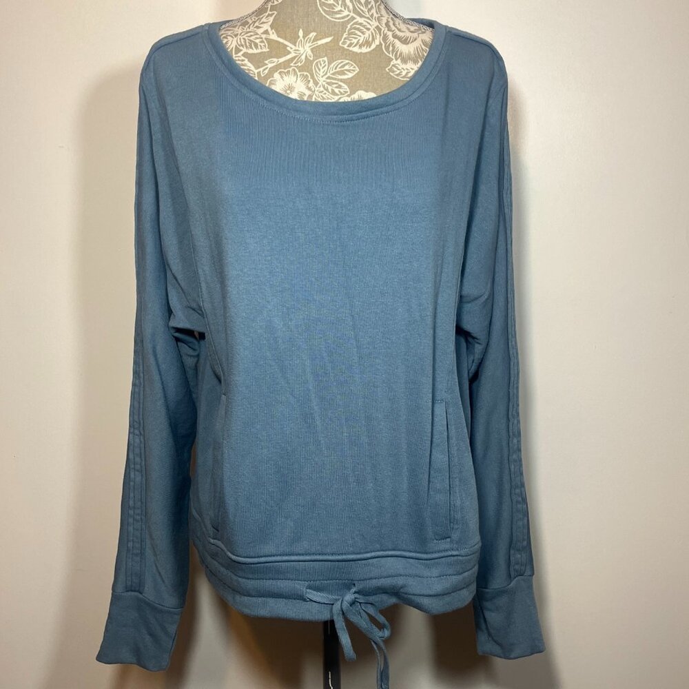 Women’s Seven7 Size Medium Long Sleeve Sweater Front Pocket Drawstring Hem